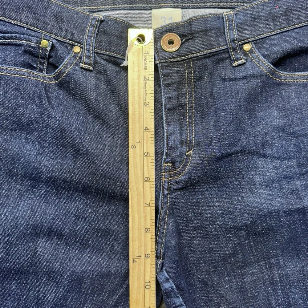 Banana Republic‎ Jeans 34x31 Bootcut Blue Denim Dark Wash